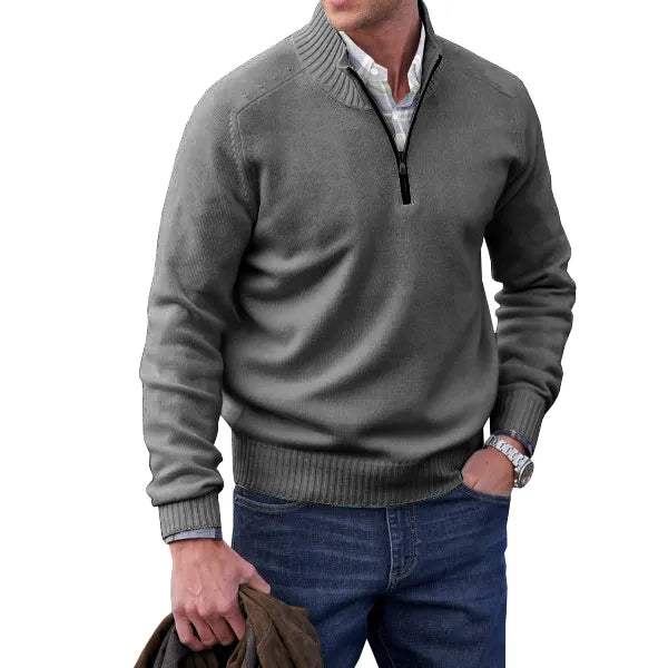 Men's Half-Zip Sweater | Luxurious, Comfortable and Effortlessly Stylish