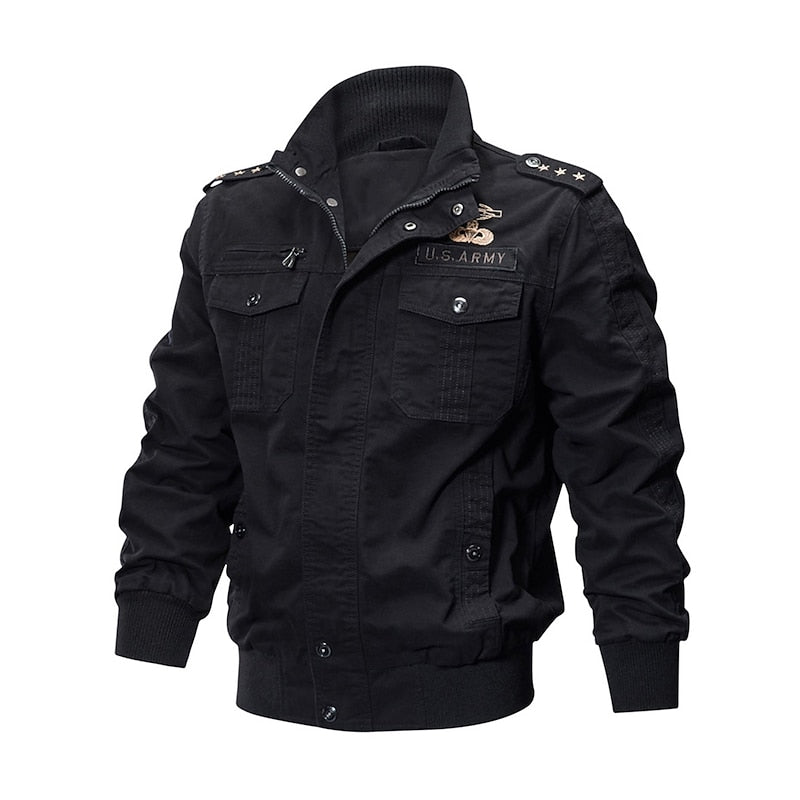 Franklin | Classic Military-Inspired Bomber Jacket