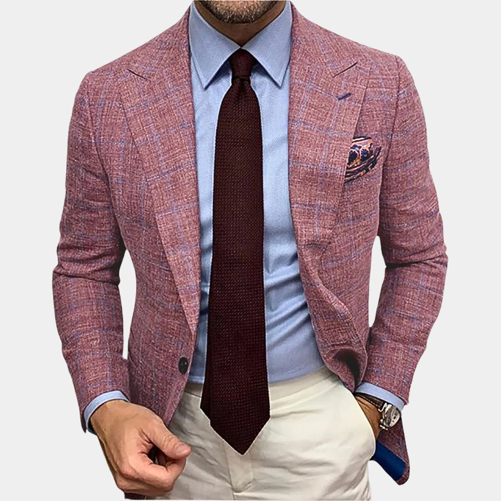 Men's Blazer with Classic Design
