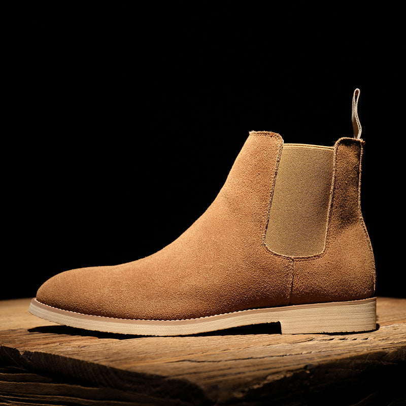 Men's Suede Chelsea Boots