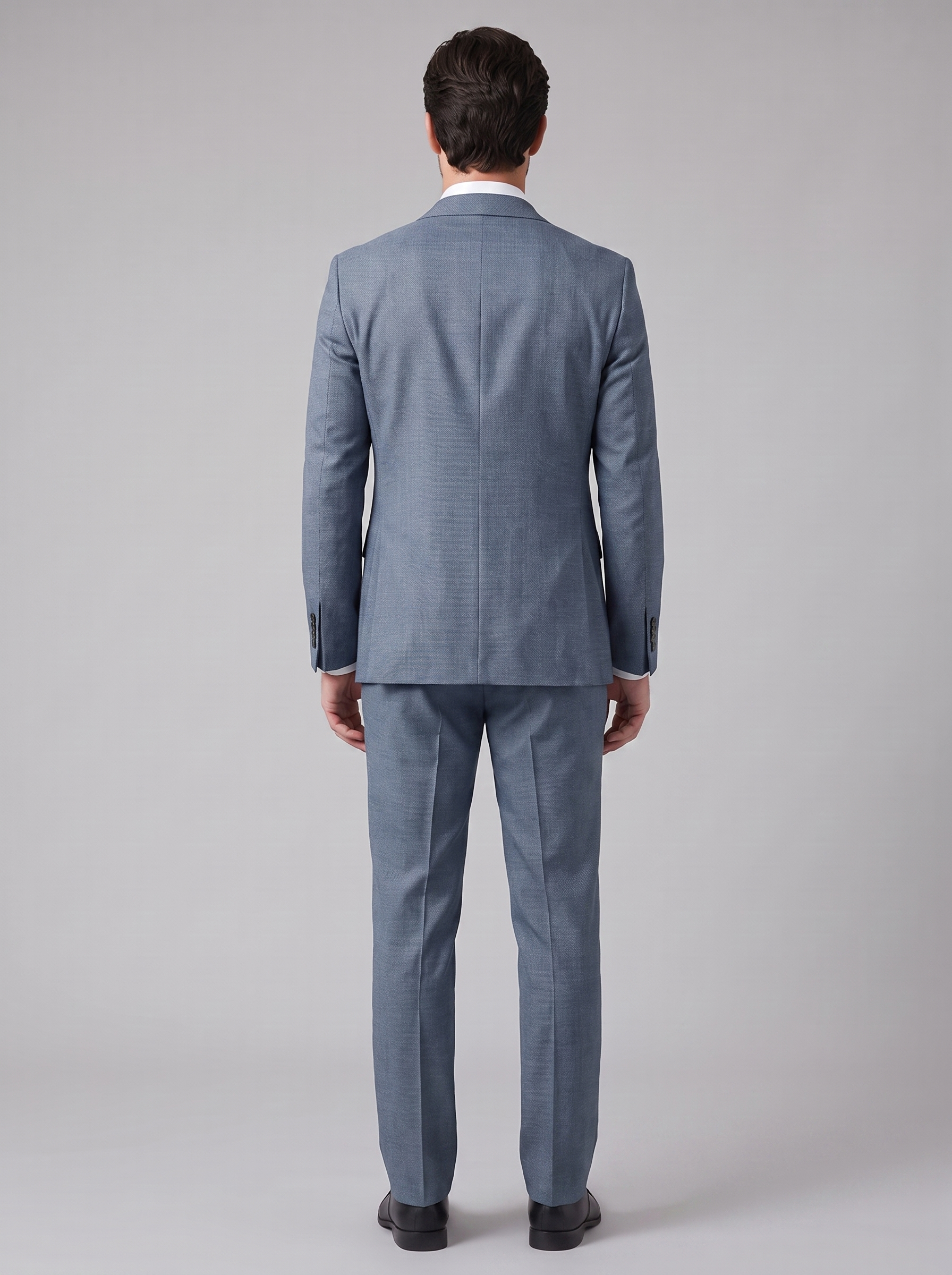 Men's Linen Suit Slim-Fit Wedding