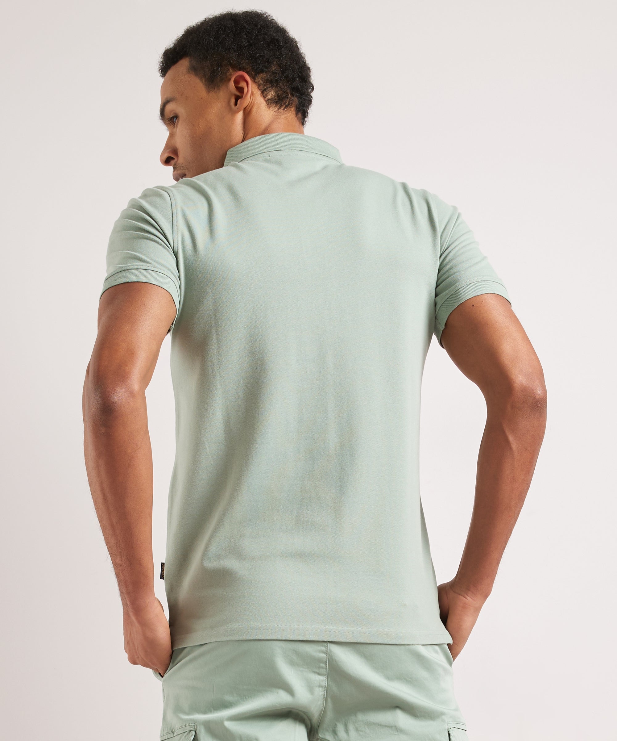 Heren Polo Stretch