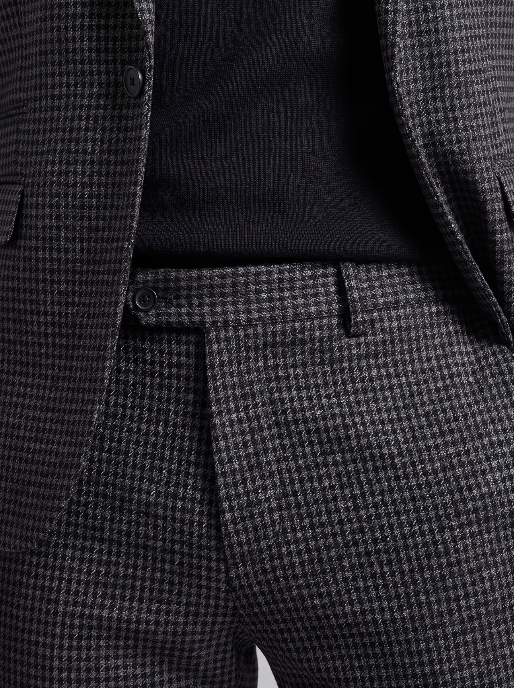 Heren Ruitpatroon Tailored Pak