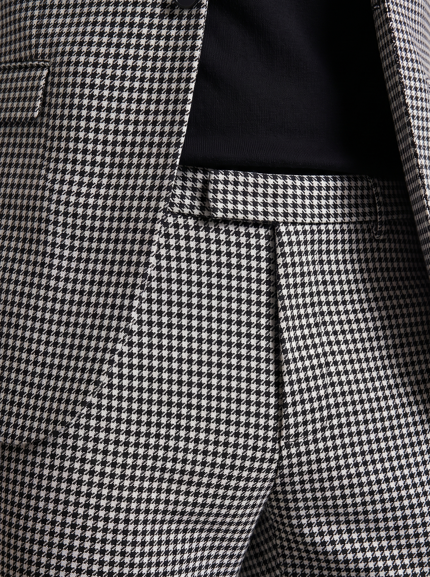 Heren Ruitpatroon Tailored Pak