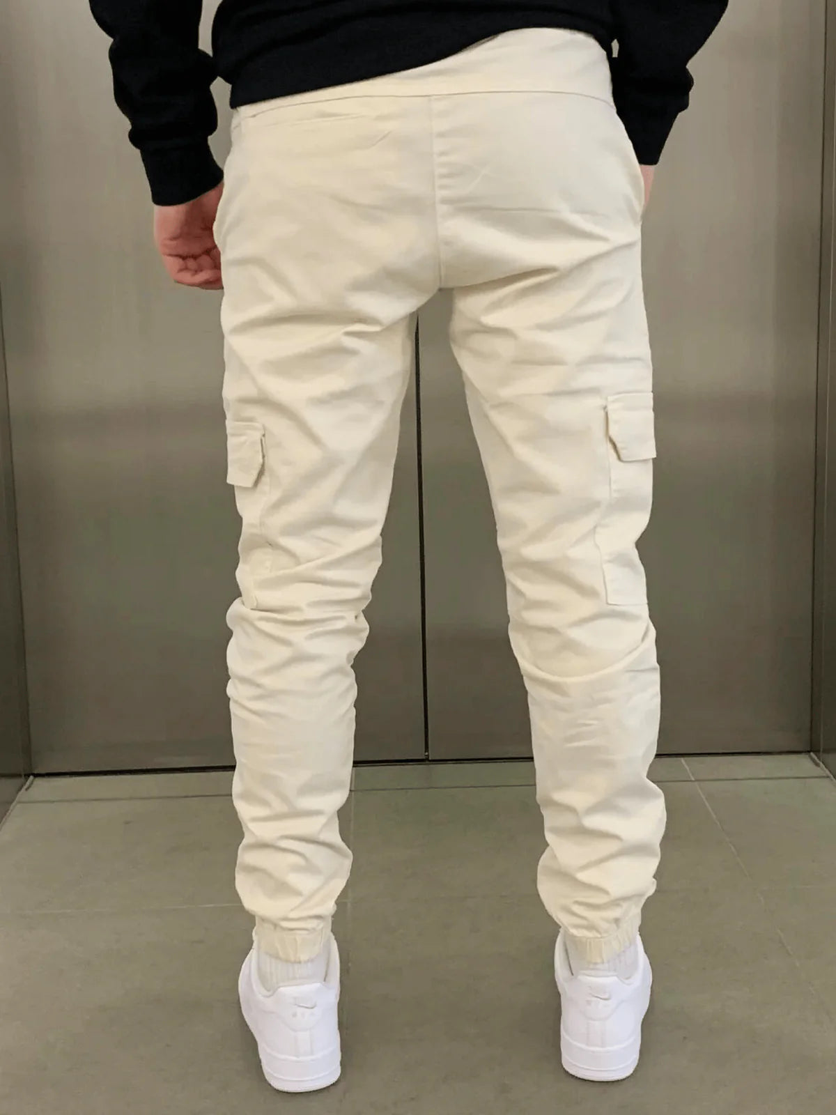 Men's Slim Fit Cargo Jogging Trousers