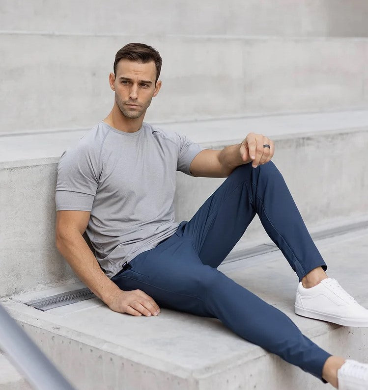 Heren Slim Fit Stretch Broek
