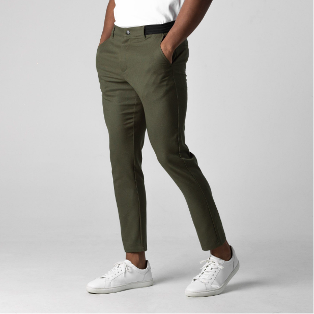 Heren Slim Fit Stretch Broek