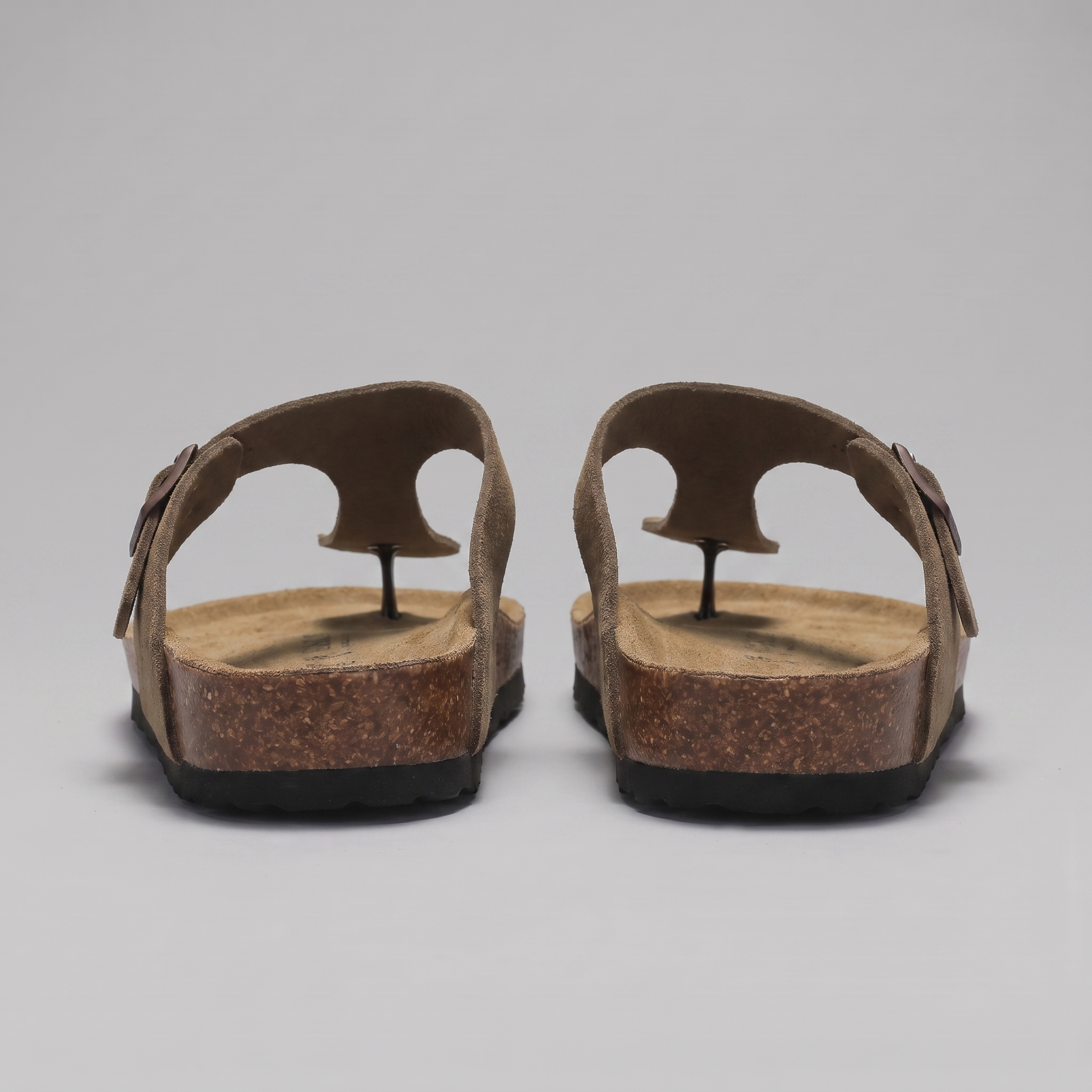 Heren Slippers Met Gesp