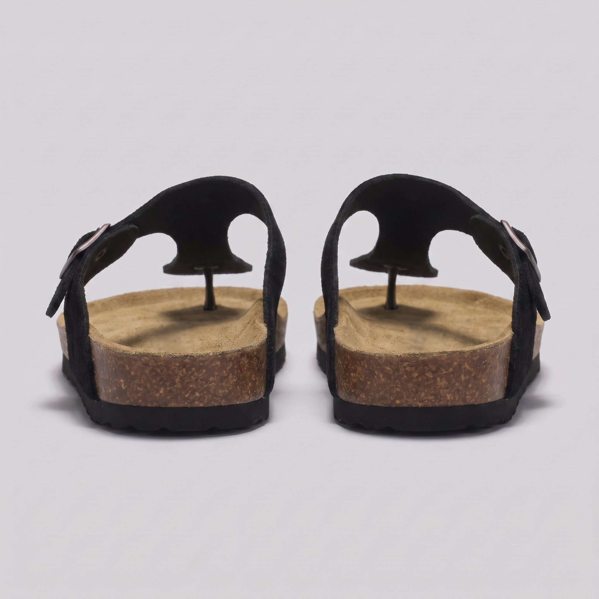 Men's Slippers with Buckle