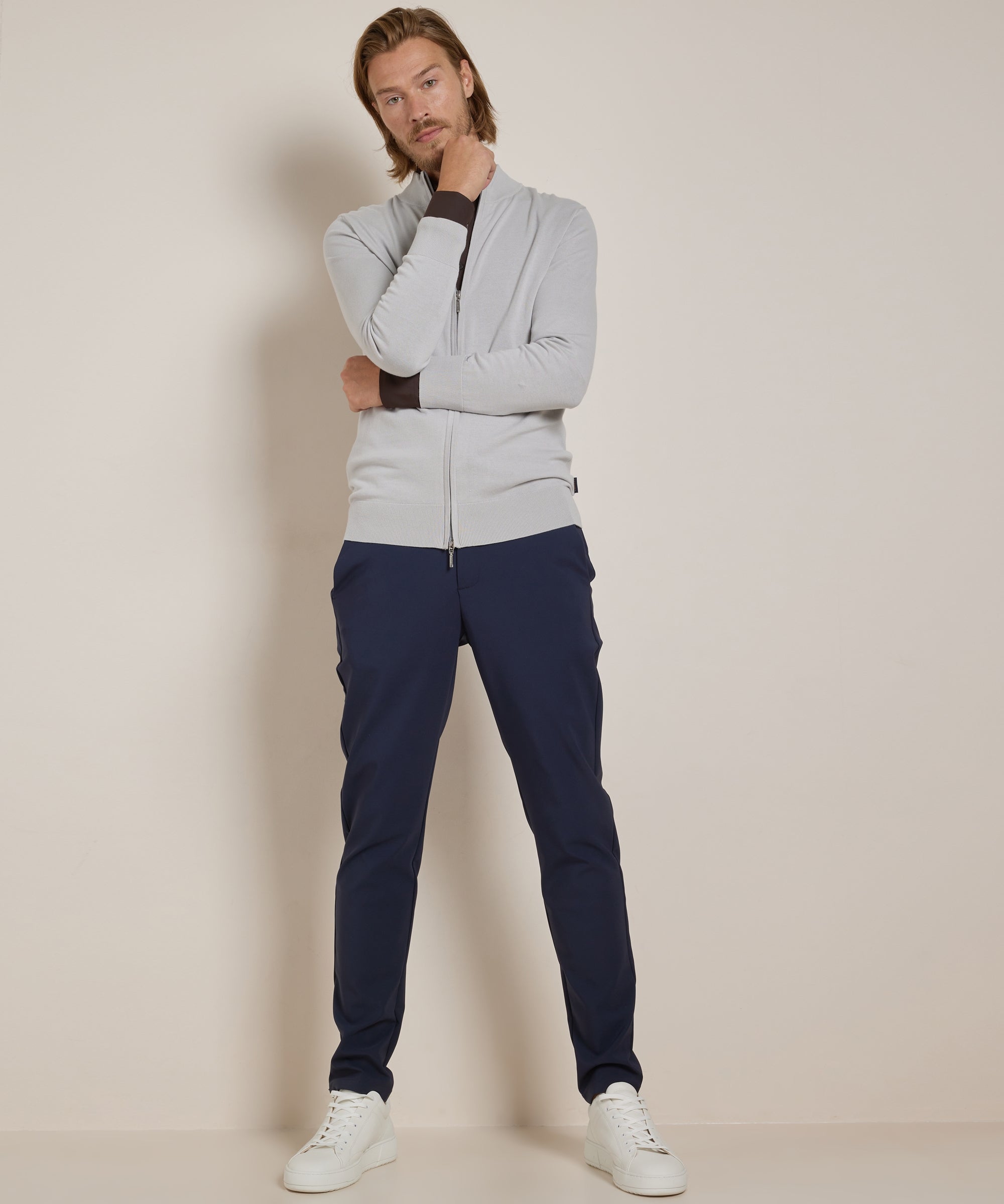 Heren Smart Casual Stretch Overhemd