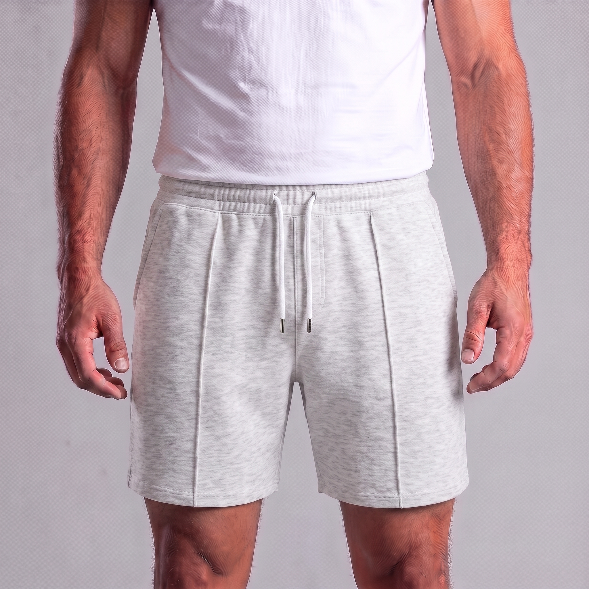 Heren Sweatshorts Met Trekkoord