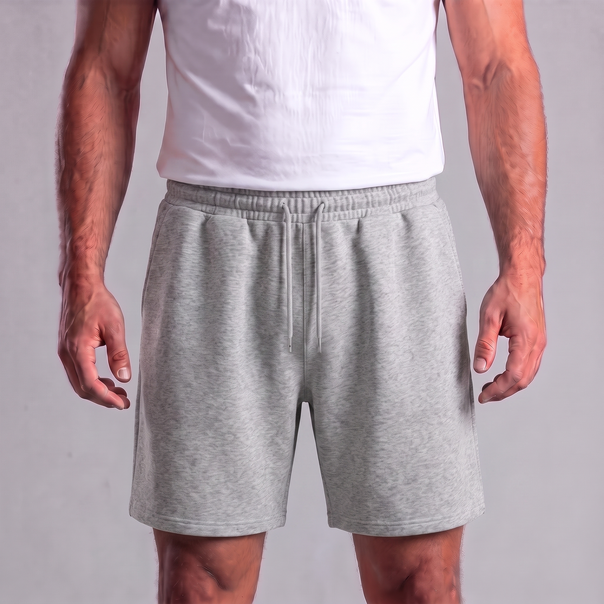 Heren Sweatshorts Met Trekkoord