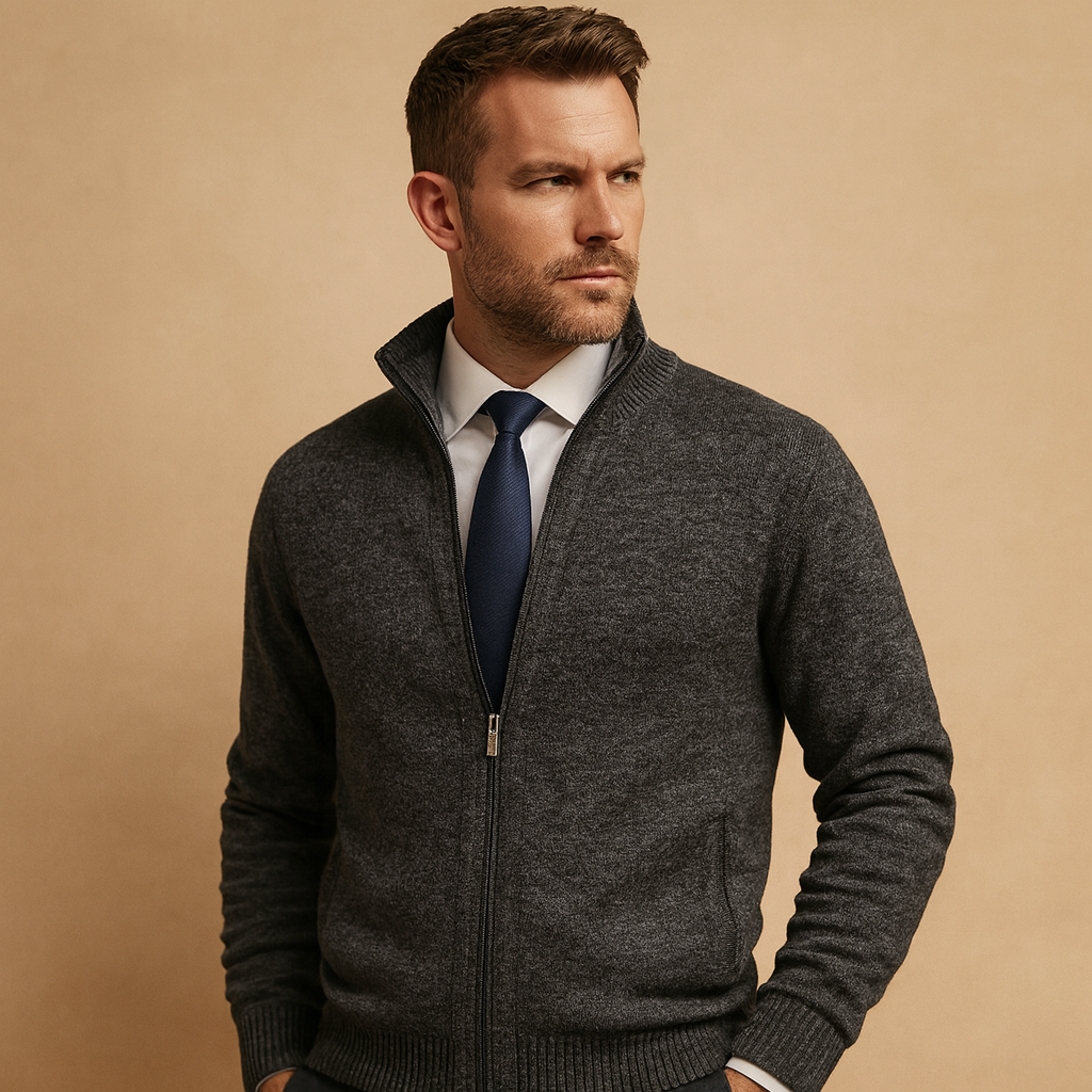 Men's Zipped Gilet | Classic and Versatile