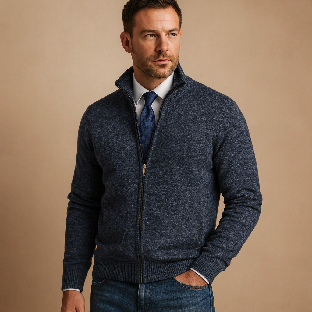Men's Zipped Gilet | Classic and Versatile