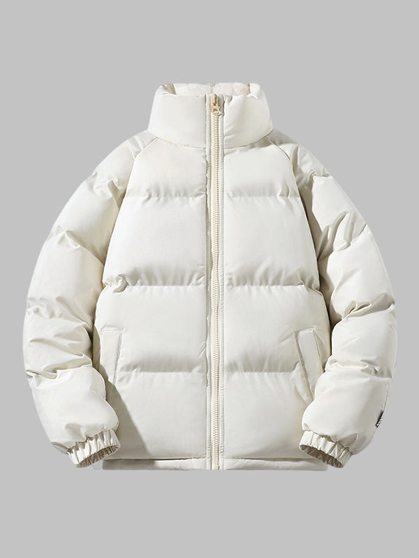 Men's Winter Jacket with Fleece Lining and Waterproof Material