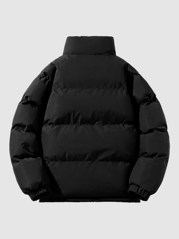 Men's Winter Jacket with Fleece Lining and Waterproof Material