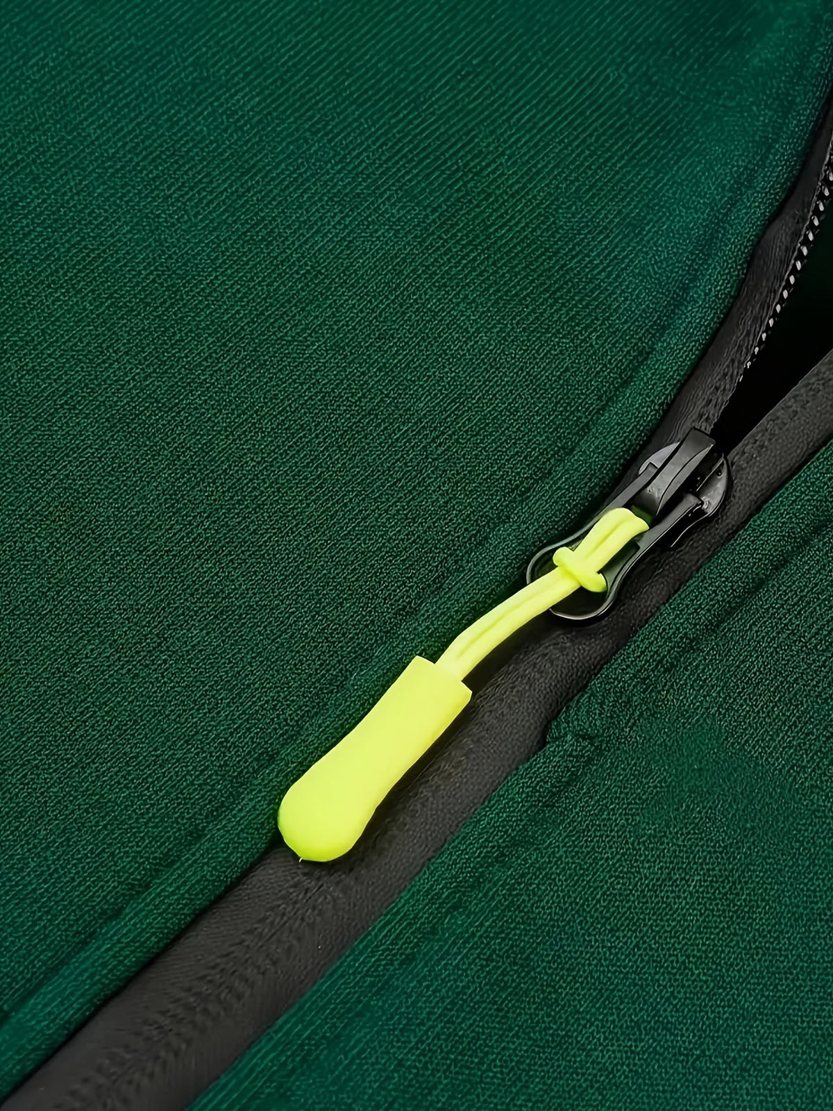 Men's Zip-Up Hoodie with Side Pocket