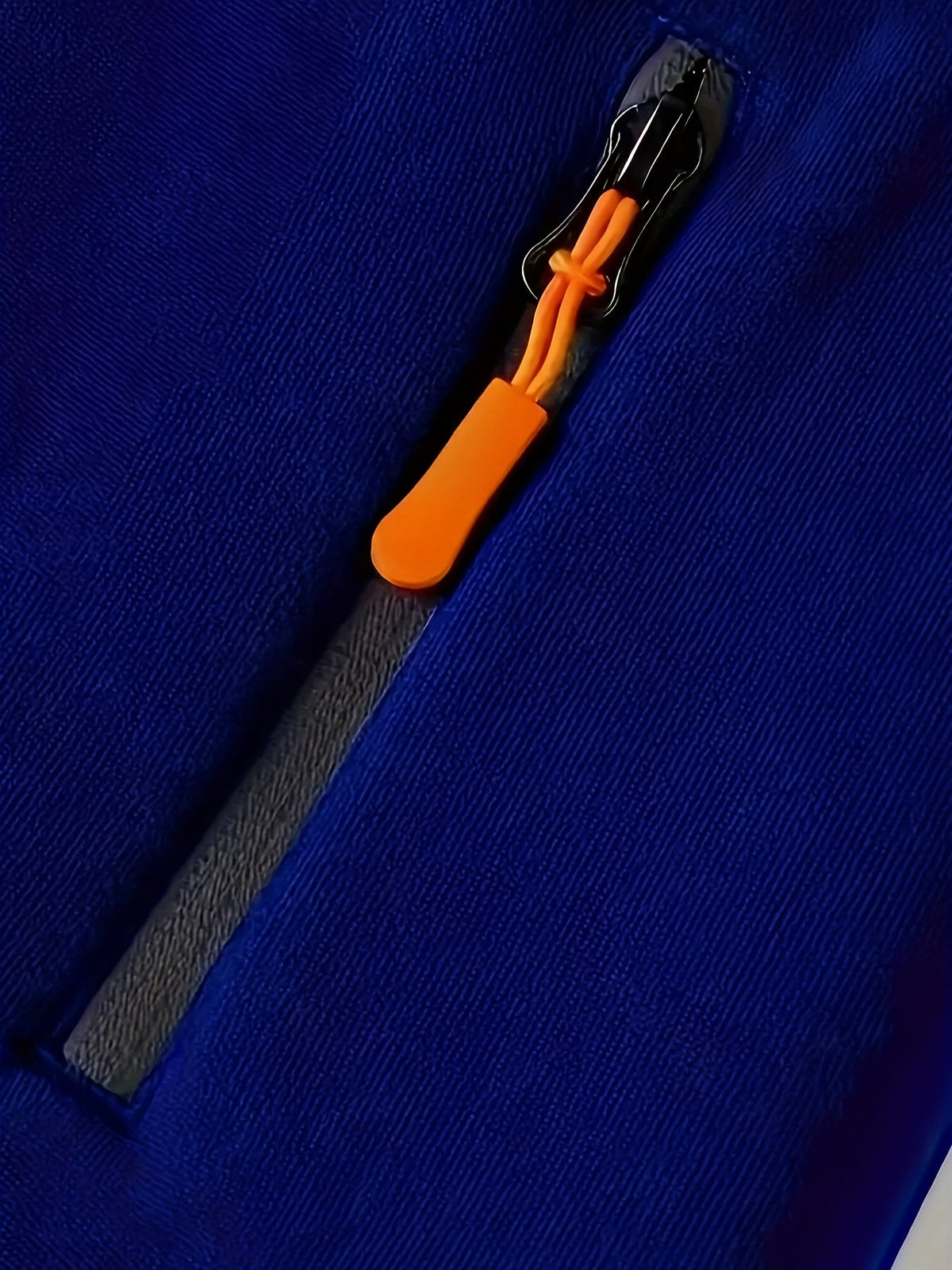 Men's Zip-Up Hoodie with Side Pocket