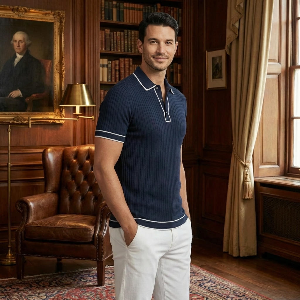 OLDMONEYLOOK | Men’s Classic Short Sleeve Button-Up