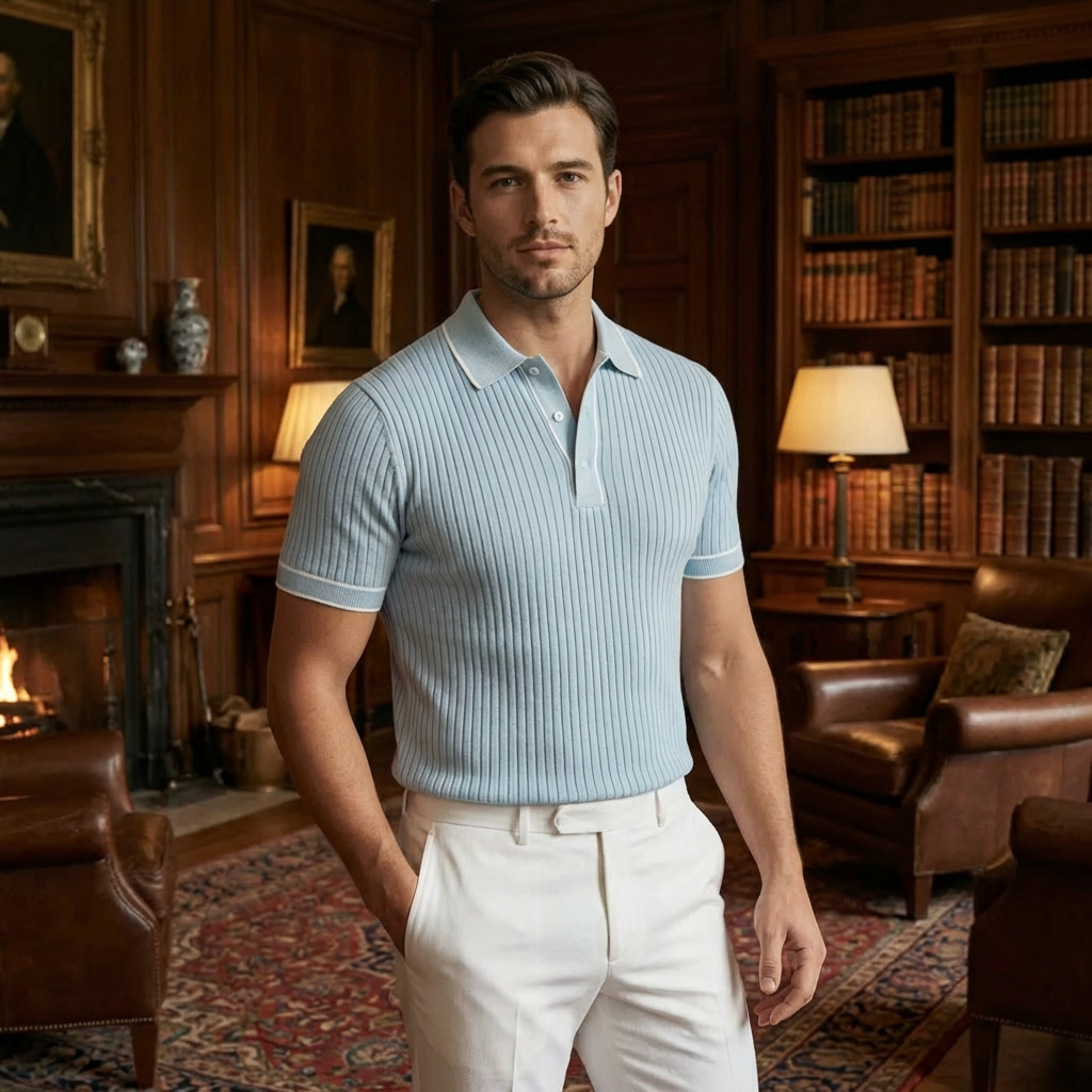 OLDMONEYLOOK | Men’s Classic Short Sleeve Button-Up