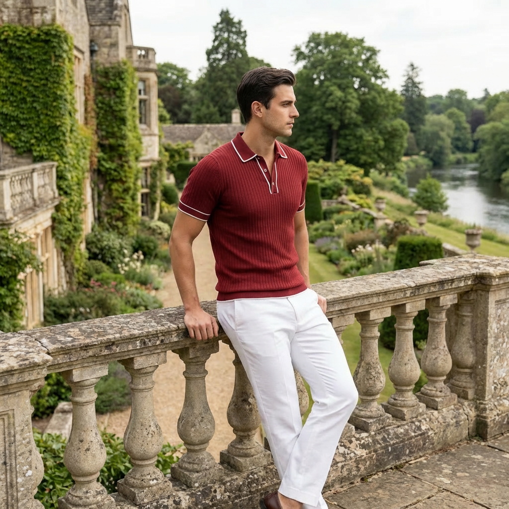 OLDMONEYLOOK | Men’s Classic Short Sleeve Button-Up