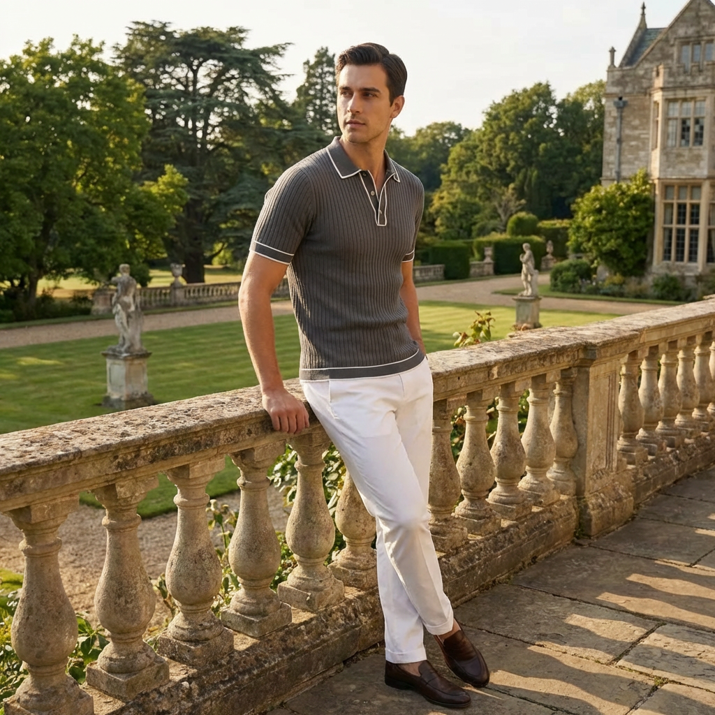 OLDMONEYLOOK | Men’s Classic Short Sleeve Button-Up