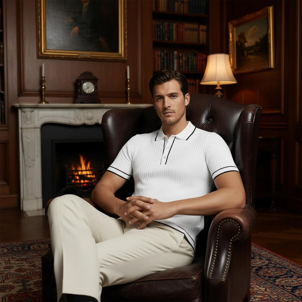 OLDMONEYLOOK | Men’s Classic Short Sleeve Button-Up