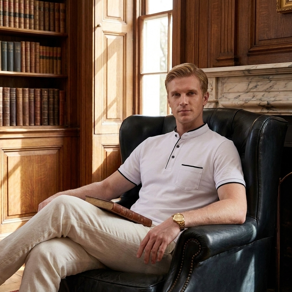 OLDMONEYLOOK | Men’s Classic Cotton Polo