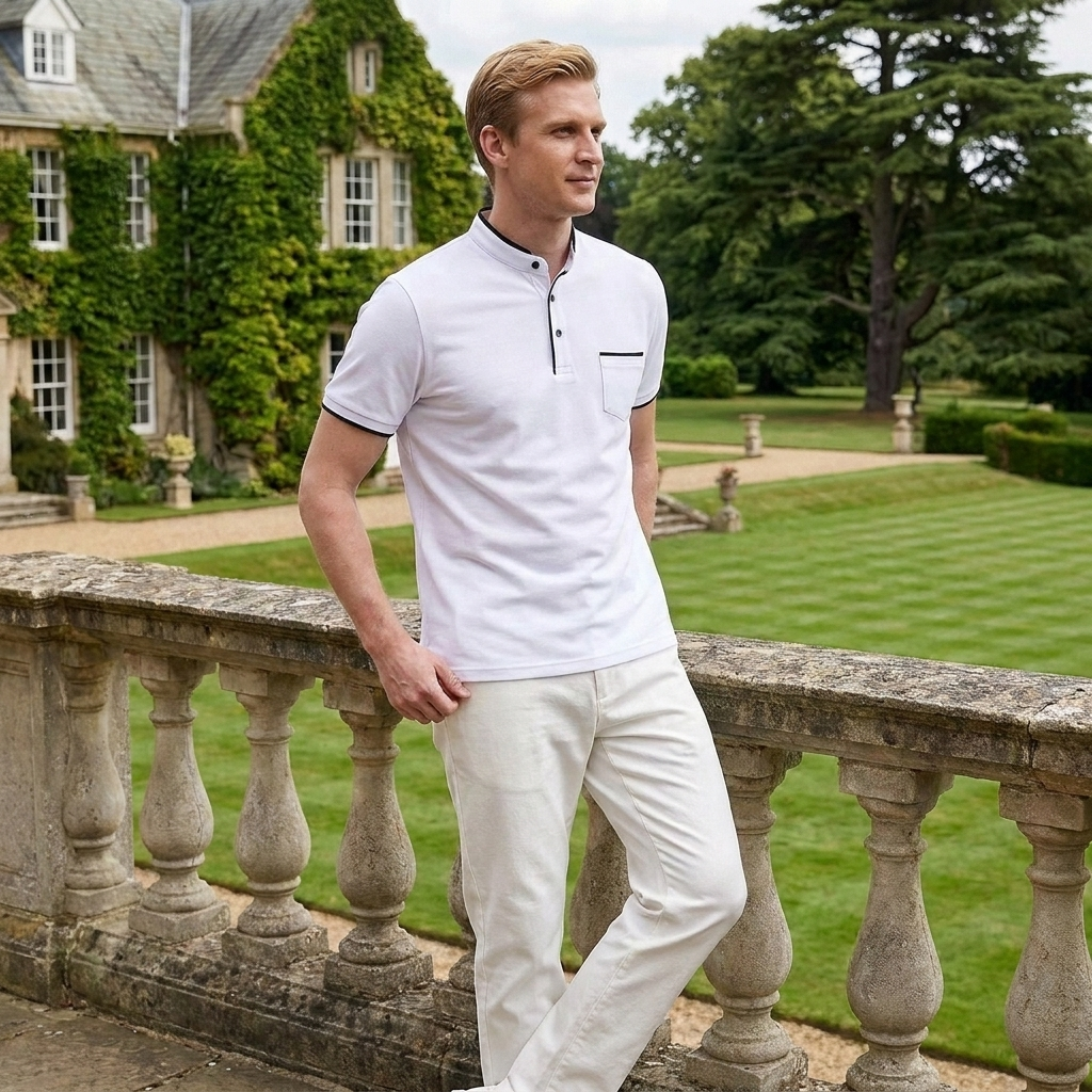 OLDMONEYLOOK | Men’s Classic Cotton Polo