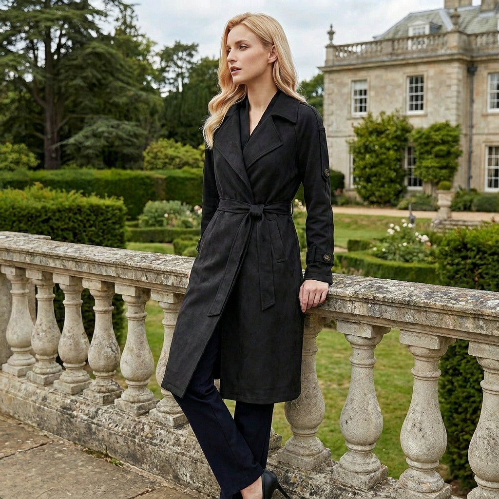 OLDMONEYLOOK | Women’s Classic Tailored Trench Coat