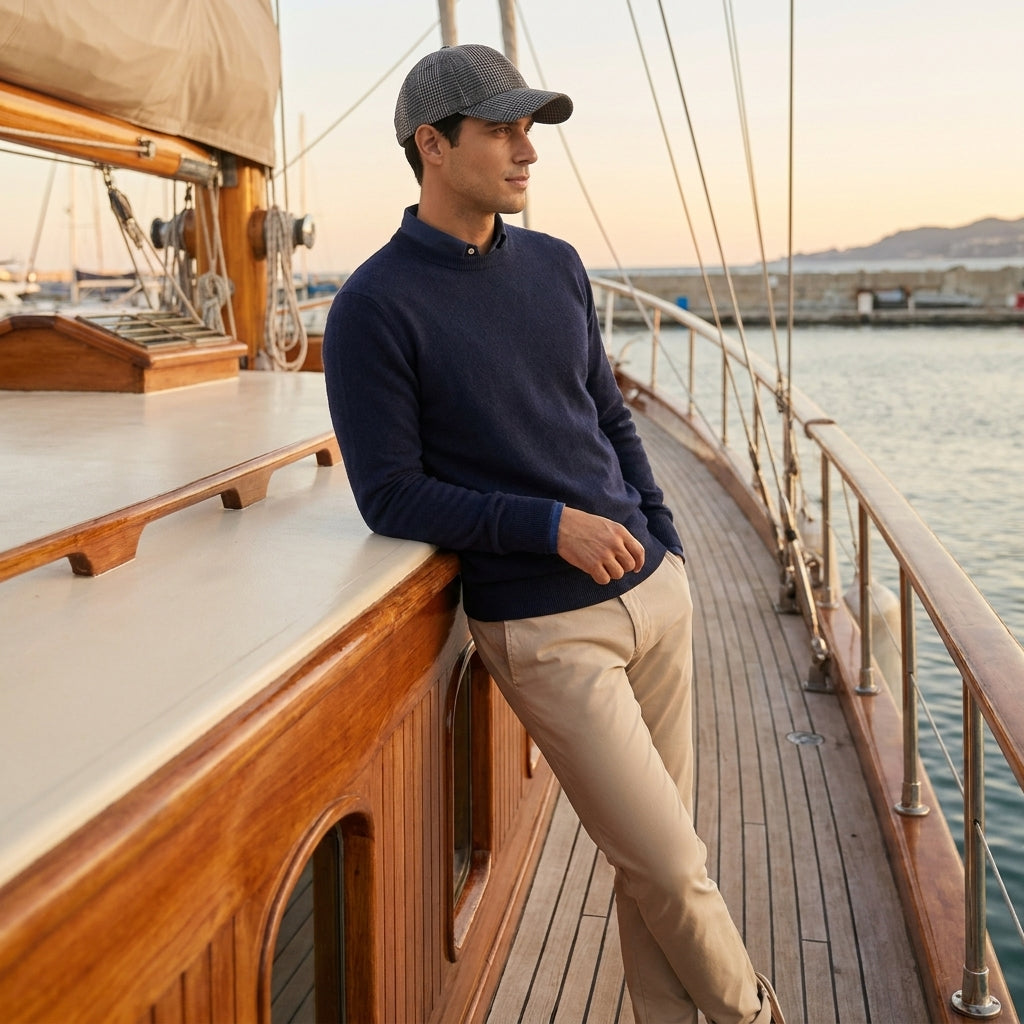 OLDMONEYLOOK | Men’s Classic Wool Tartan Cap