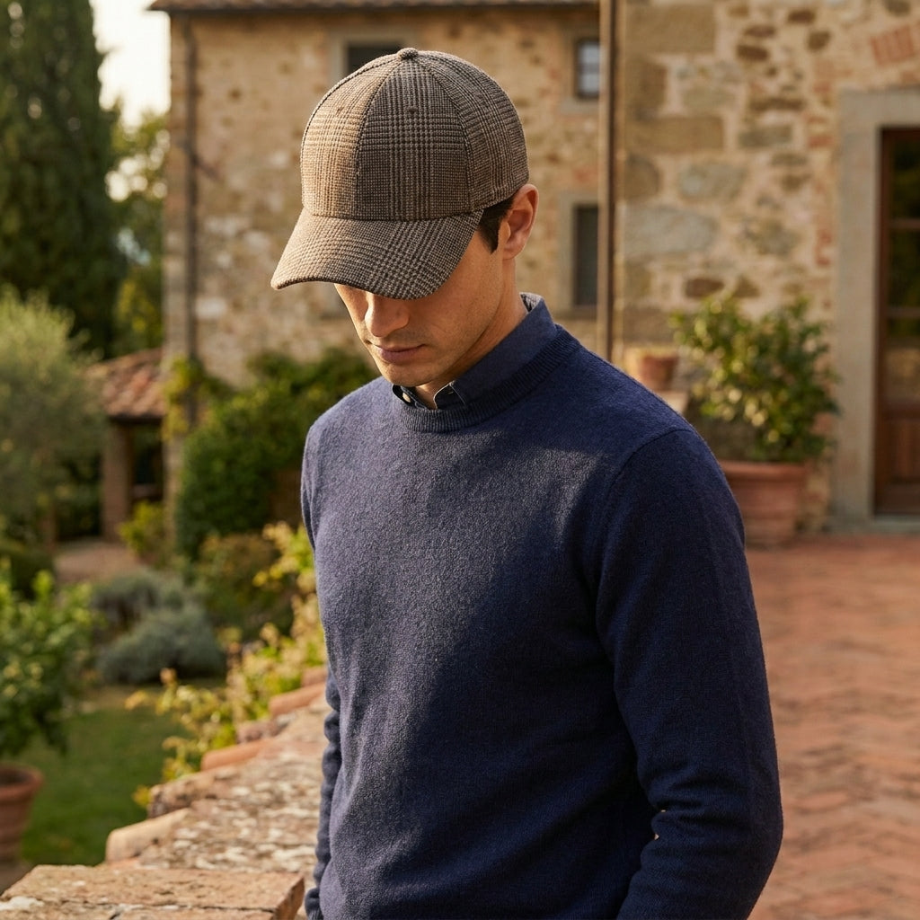 OLDMONEYLOOK | Men’s Classic Wool Tartan Cap