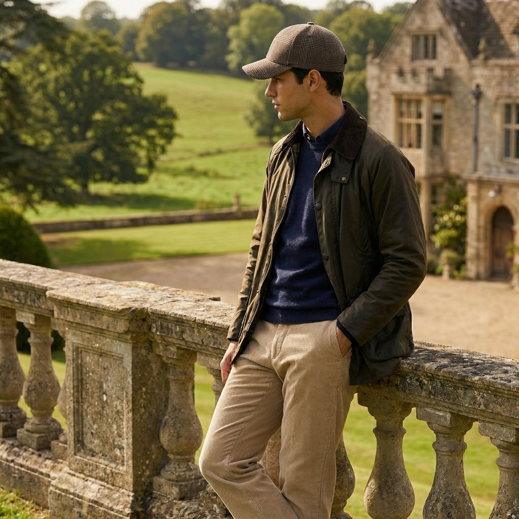 OLDMONEYLOOK | Men’s Classic Wool Tartan Cap