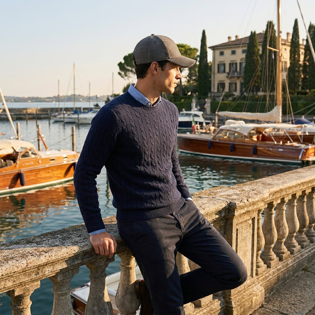 OLDMONEYLOOK | Men’s Classic Wool Tartan Cap