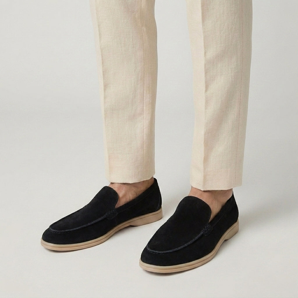 OLDMONEYLOOK | Men’s Classic Suede Moccasin Loafers