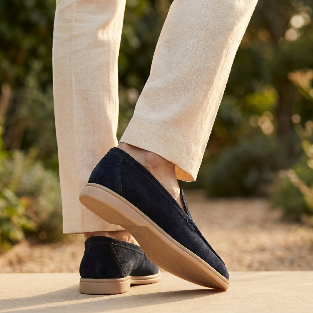 OLDMONEYLOOK | Men’s Classic Suede Moccasin Loafers