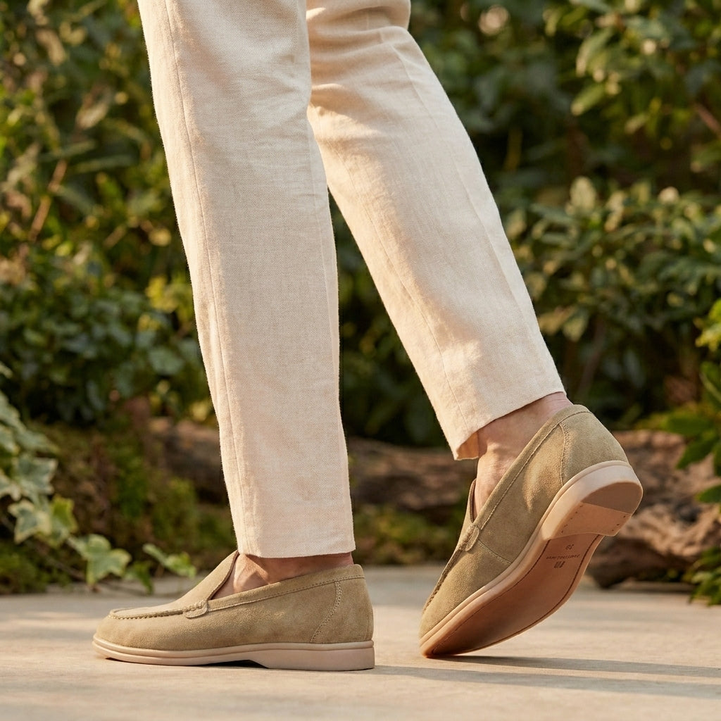 OLDMONEYLOOK | Men’s Classic Suede Moccasin Loafers