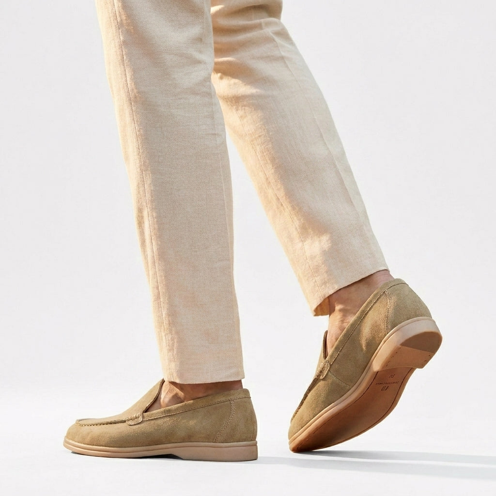 OLDMONEYLOOK | Men’s Classic Suede Moccasin Loafers