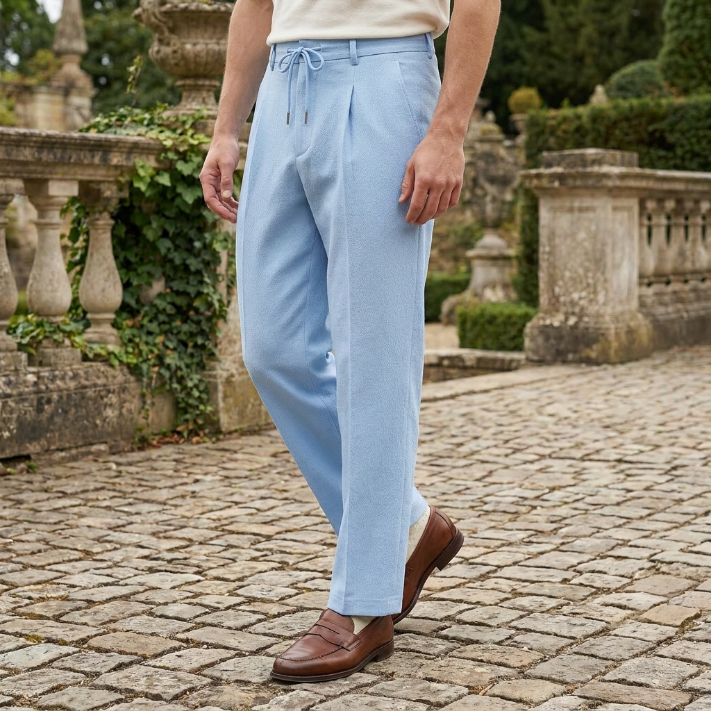 OLDMONEYLOOK | Men’s Heritage Linen Trousers
