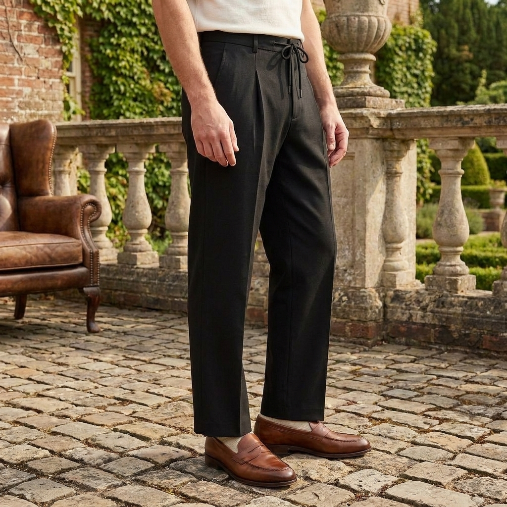 OLDMONEYLOOK | Men’s Heritage Linen Trousers