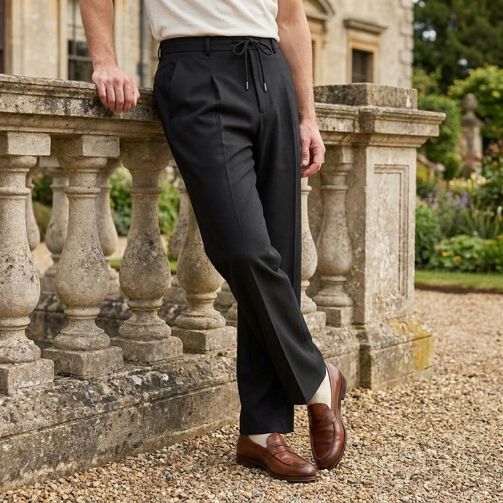 OLDMONEYLOOK | Men’s Heritage Linen Trousers
