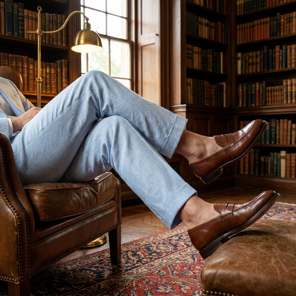 OLDMONEYLOOK | Men’s Heritage Wool Tailored Trousers