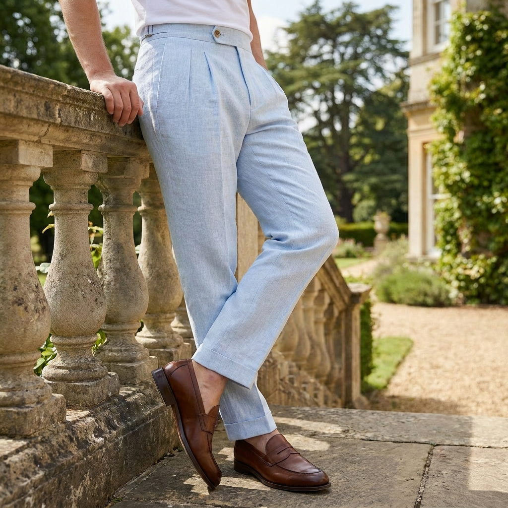 OLDMONEYLOOK | Men’s Heritage Wool Tailored Trousers