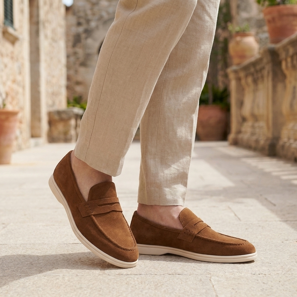 OLDMONEYLOOK | Men’s Heritage Suede Loafers