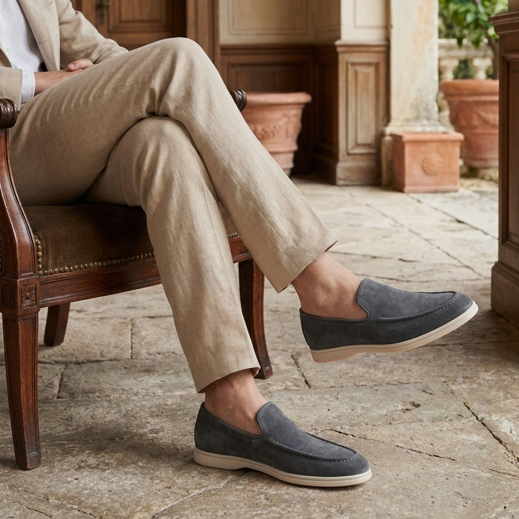 OLDMONEYLOOK | Men’s Heritage Suede Loafers