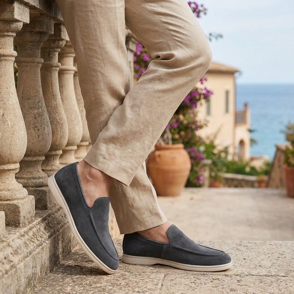 OLDMONEYLOOK | Men’s Heritage Suede Loafers