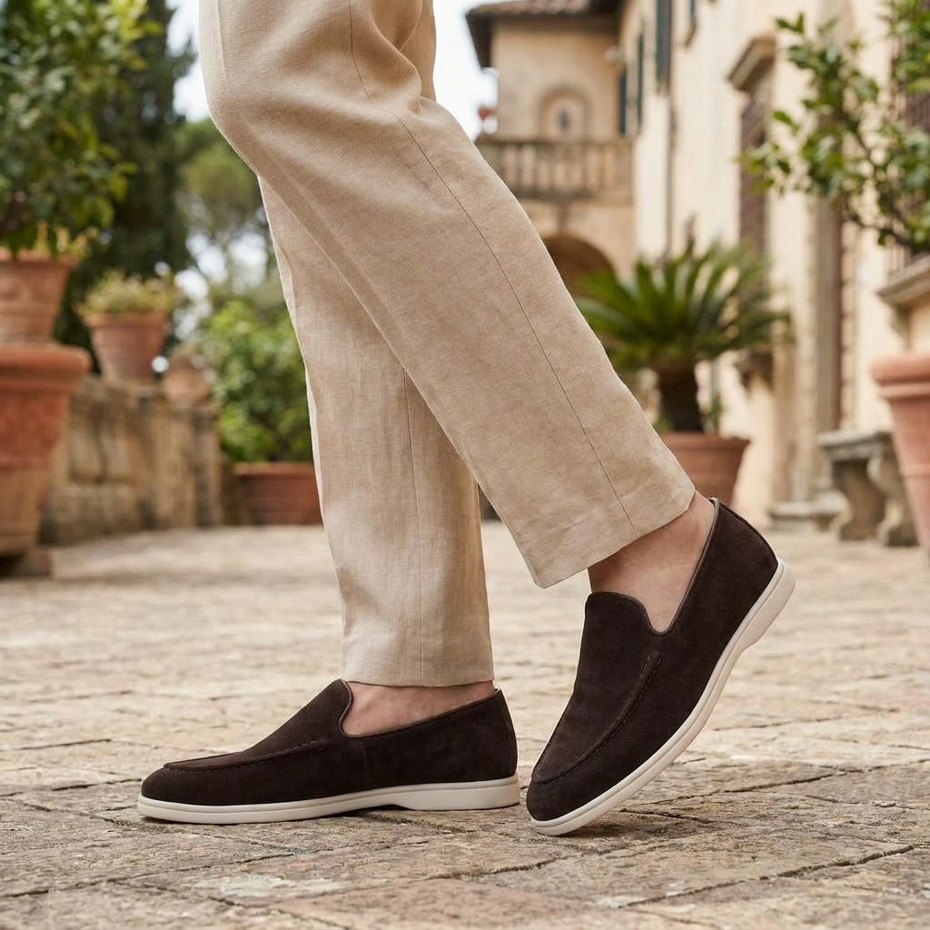 OLDMONEYLOOK | Men’s Heritage Suede Loafers