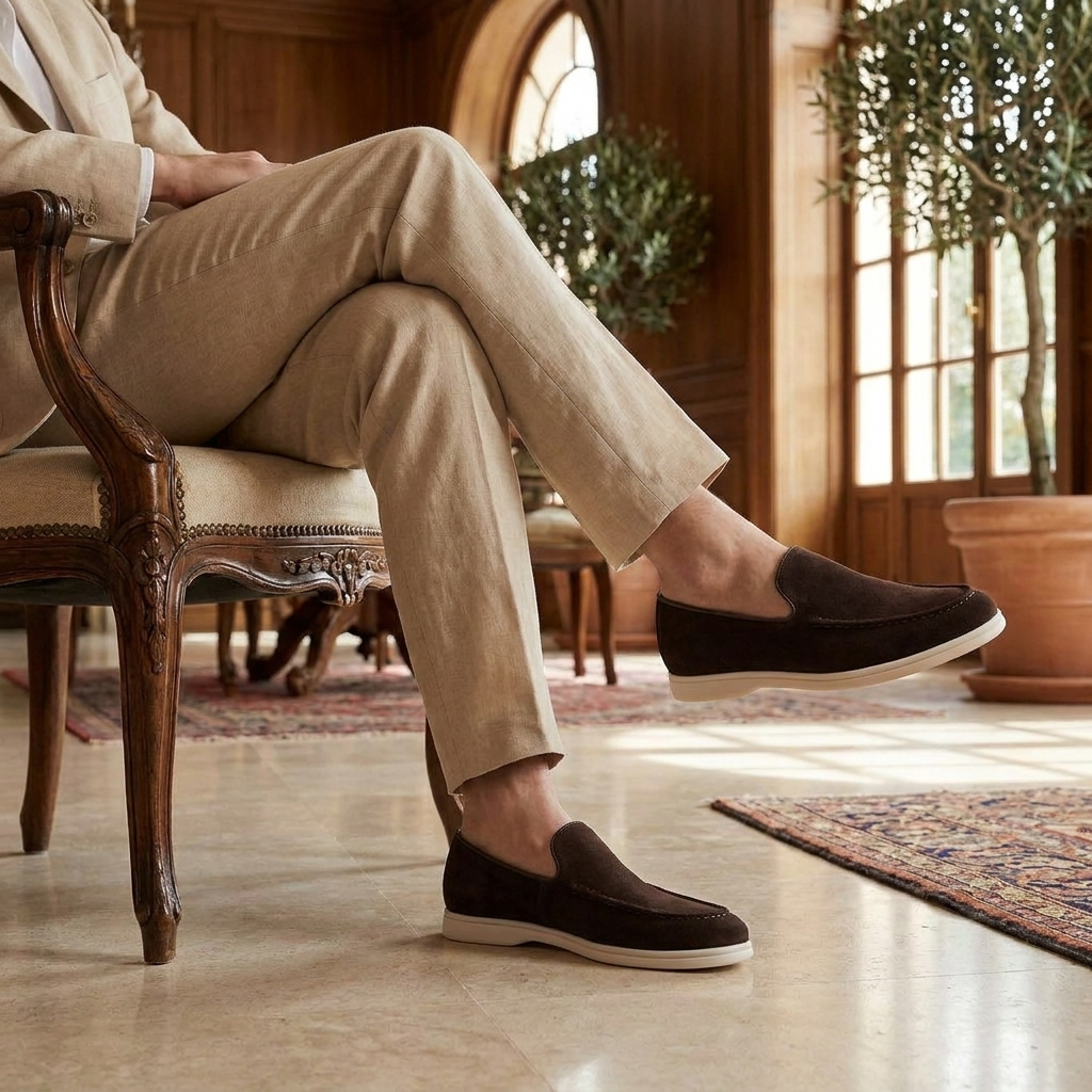 OLDMONEYLOOK | Men’s Heritage Suede Loafers