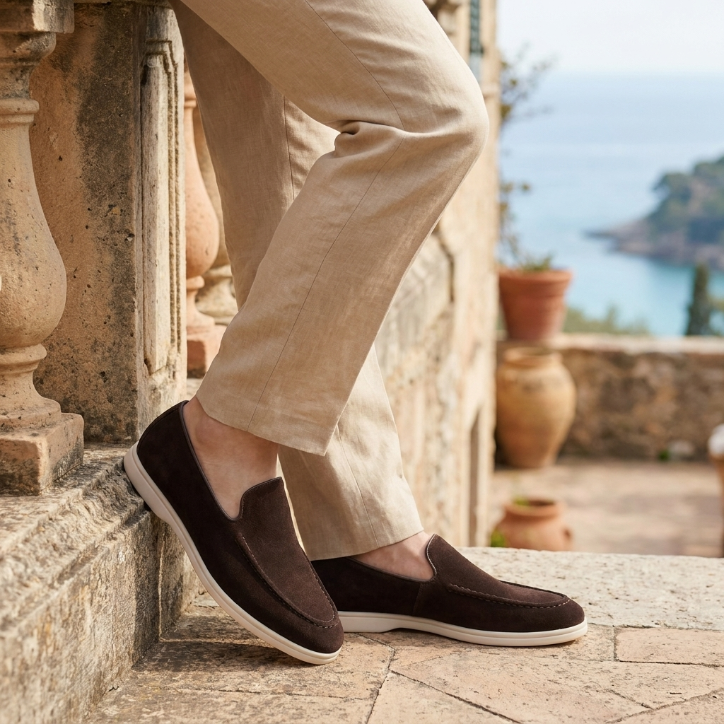 OLDMONEYLOOK | Men’s Heritage Suede Loafers