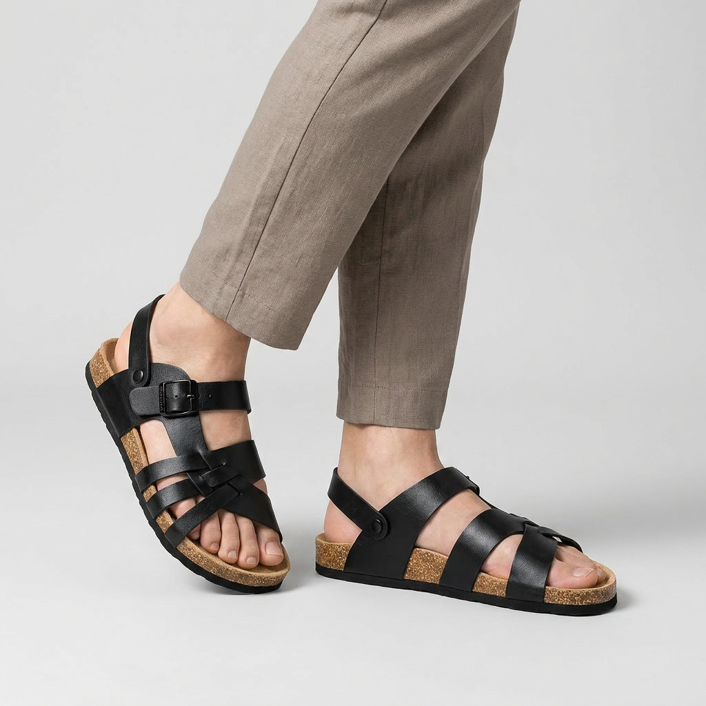 OLDMONEYLOOK | Men Classic Leather Sandals